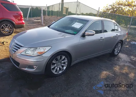 2011 Hyundai Genesis 3.8 from USA, damaged, VIN KMHGC4DE3BU124452
